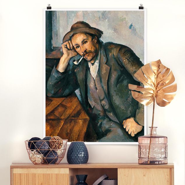 Decoración de cocinas Paul Cézanne - The Pipe Smoker