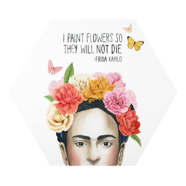 Cuadro multicolor Frida's Thoughts - Flowers