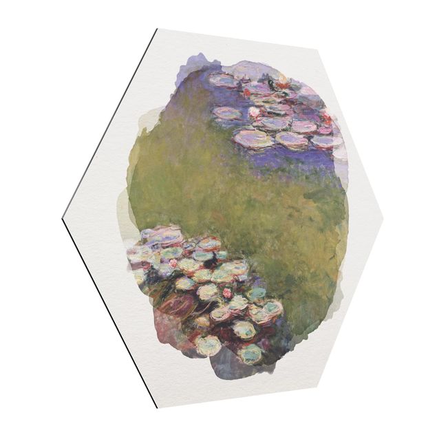 Estilos artísticos WaterColours - Claude Monet - Water Lilies
