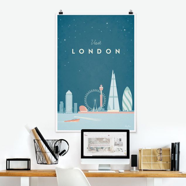 Decoración de cocinas Travel Poster - London