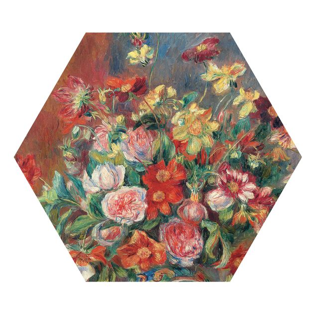 Cuadros plantas Auguste Renoir - Flower vase