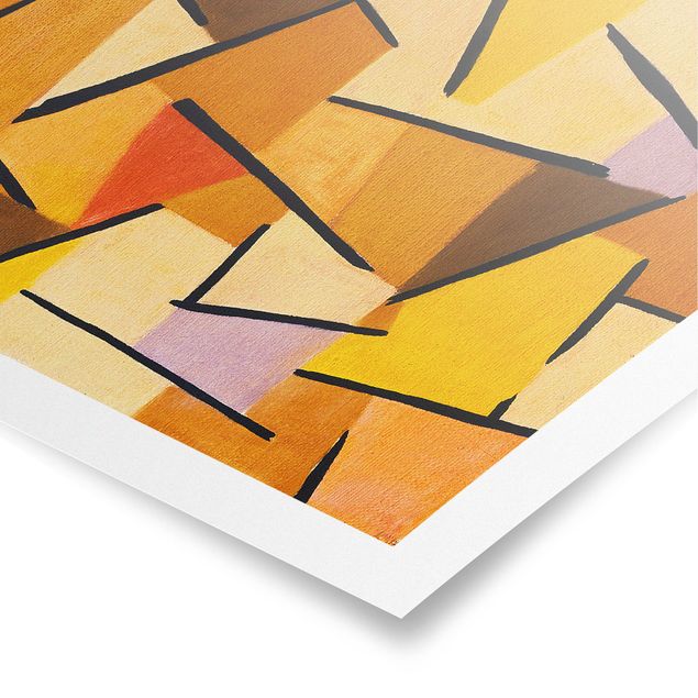 Láminas abstractas Paul Klee - Harmonized Fight