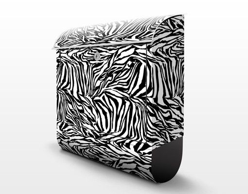 Buzones originales Zebra Pattern Design