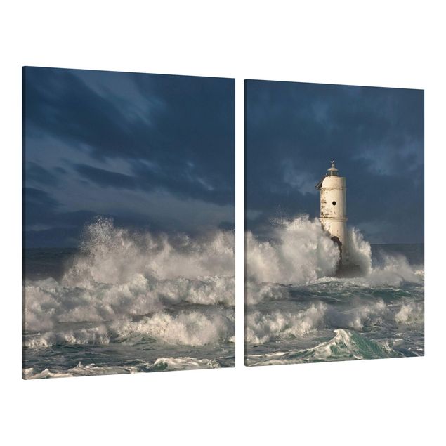 Cuadros con mar Lighthouse On Sardinia