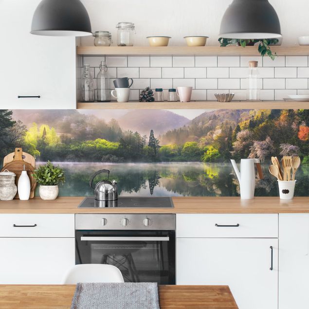 revestimiento pared cocina Morning Tranquility