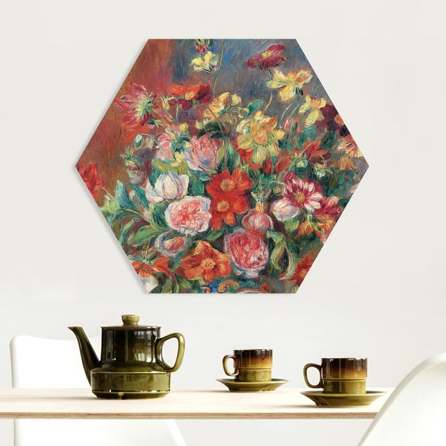 Decoración de cocinas Auguste Renoir - Flower vase