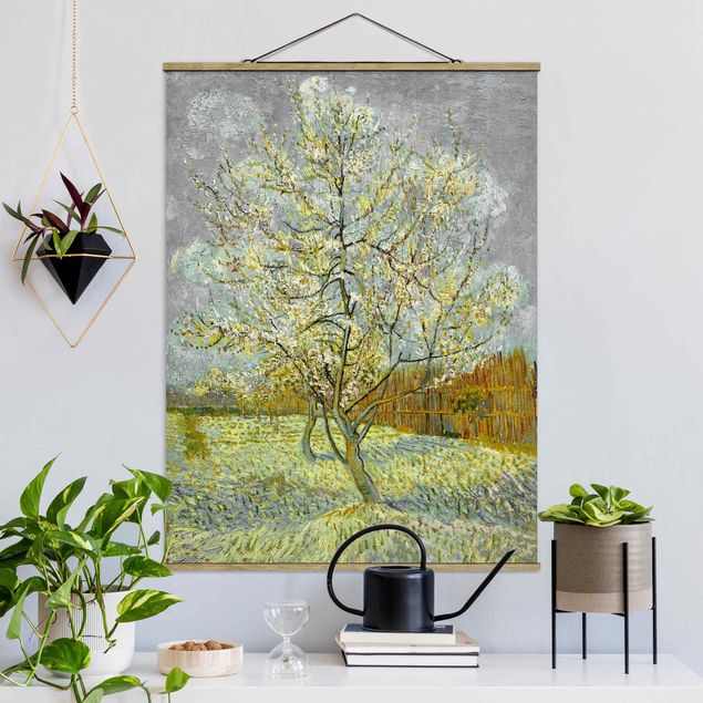 Cuadro del Impresionismo Vincent van Gogh - Flowering Peach Tree