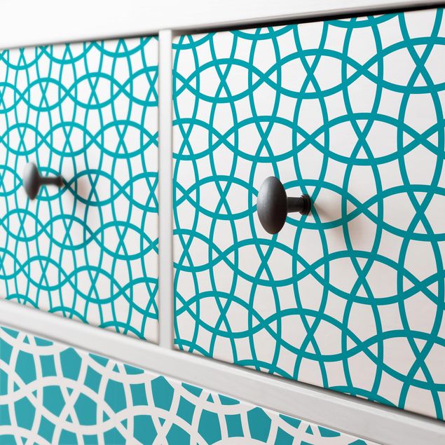 Láminas adhesivas mate 2 Moroccan Mosaic Pattern
