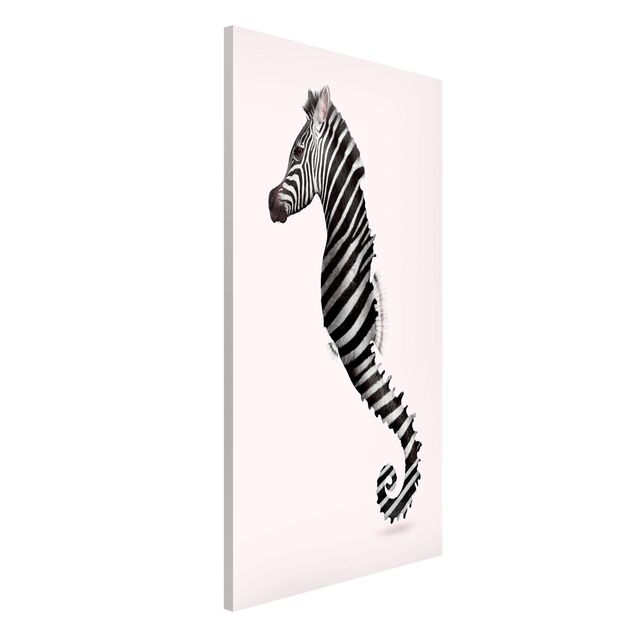 Decoración en la cocina Seahorse With Zebra Stripes