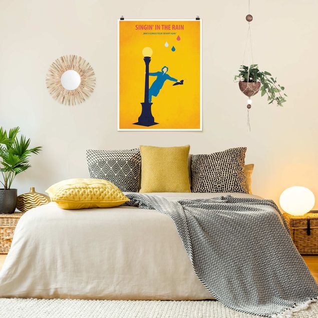 Póster cuadros famosos Film Poster Singing In The Rain
