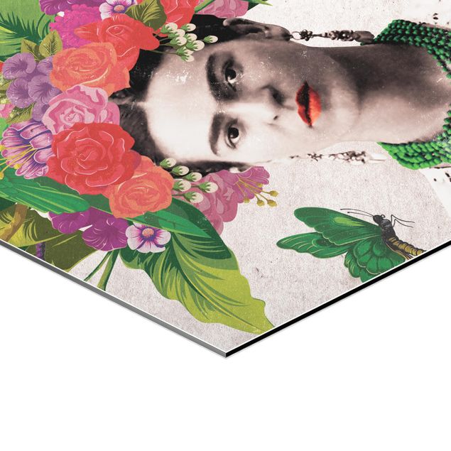 Cuadros Frida Kahlo Frida Kahlo - Flower Portrait