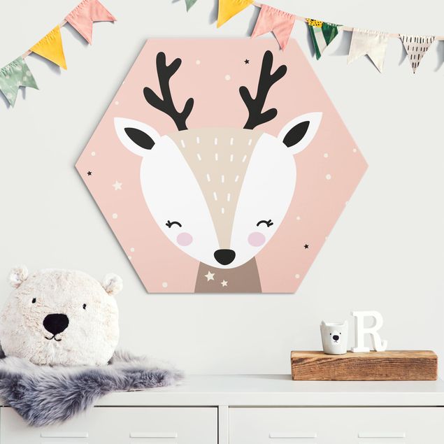 Decoración habitación infantil Happy Deer