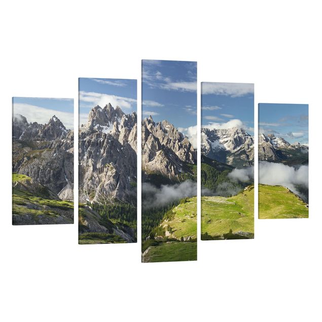 Cuadros paisajes Italian Alps