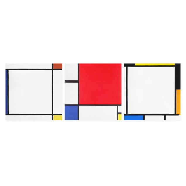 Reproducciónes de cuadros Piet Mondrian - Square Compositions