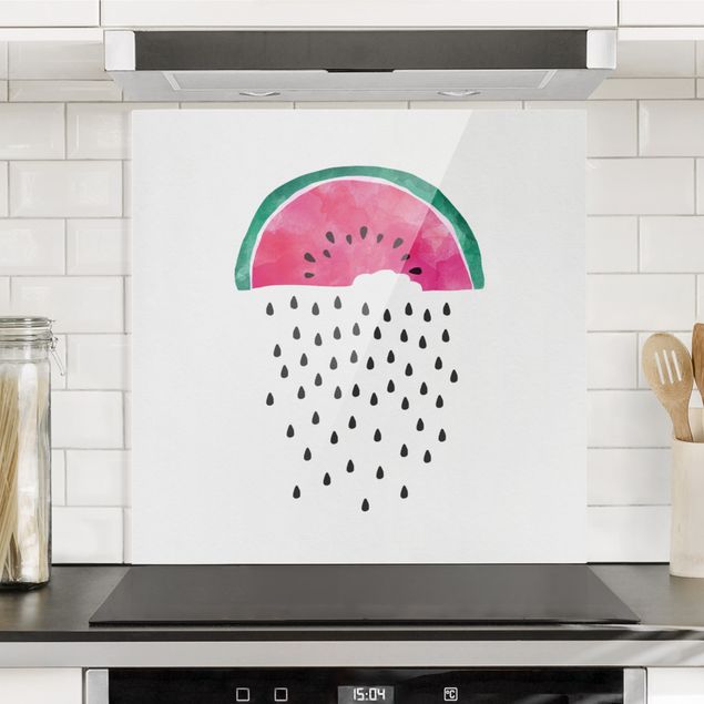 Decoración de cocinas Watermelon Rain
