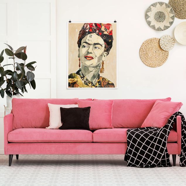 Cuadros famosos Frida Kahlo - Collage No.2