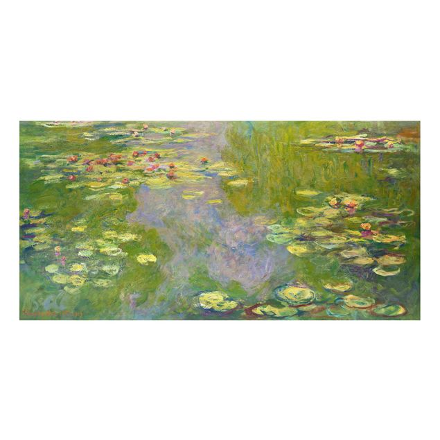 Estilos artísticos Claude Monet - Green Water Lilies