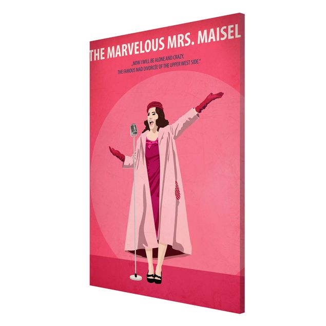 Cuadros de retratos Film Poster The Marvelous Mrs. Maisel