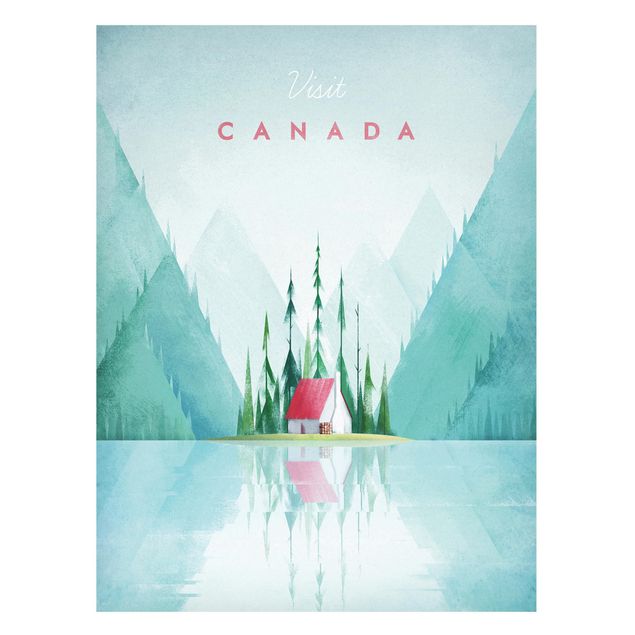 Cuadros árboles Travel Poster - Canada
