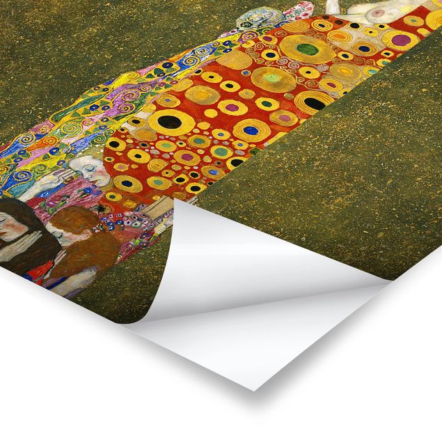 Póster de cuadros famosos Gustav Klimt - Hope II