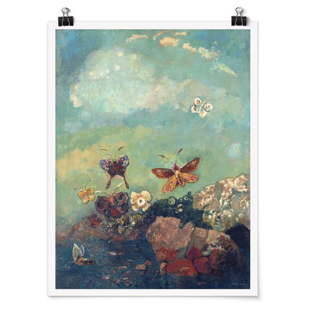Estilos artísticos Odilon Redon - Butterflies