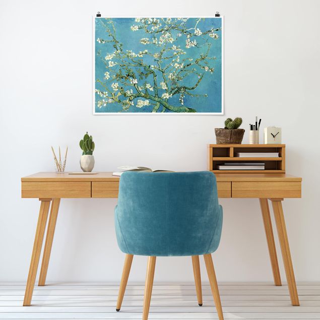 Cuadros puntillismo Vincent Van Gogh - Almond Blossoms