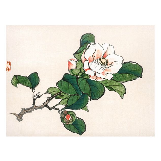 Tableros magnéticos flores Asian Vintage Drawing Apple Blossom