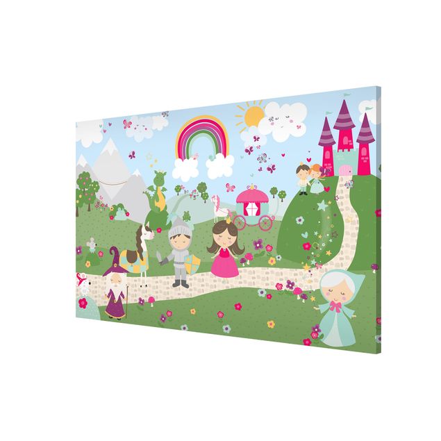 Cuadro princesas Playoom Mat Wonderland - Saved From The Dragon