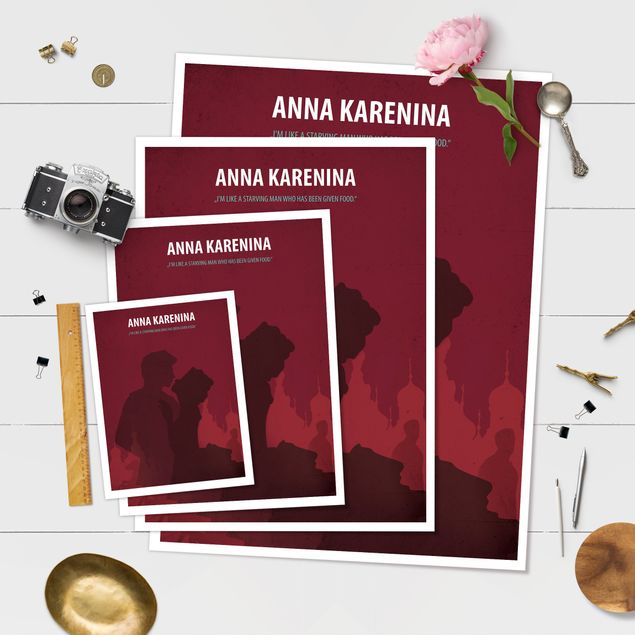 Láminas decorativas Film Poster Anna Karenina