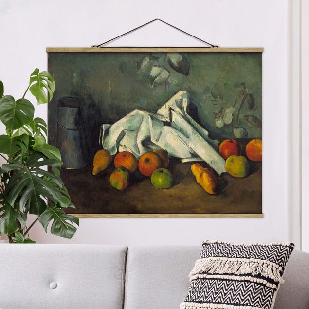 Decoración cocina Paul Cézanne - Still Life With Milk Can And Apples