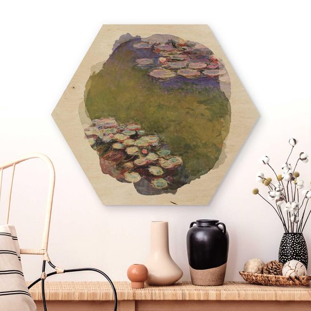Decoración en la cocina WaterColours - Claude Monet - Water Lilies