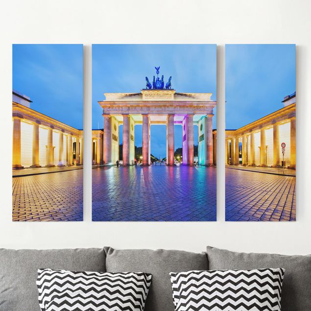 Decoración en la cocina Illuminated Brandenburg Gate