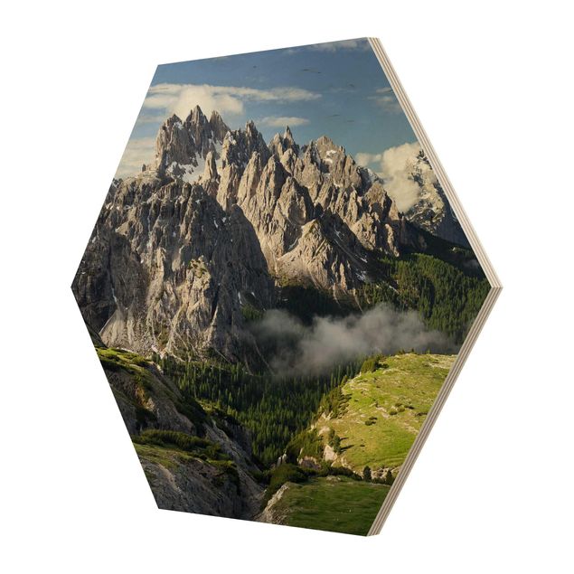 Cuadros hexagonales Italian Alps