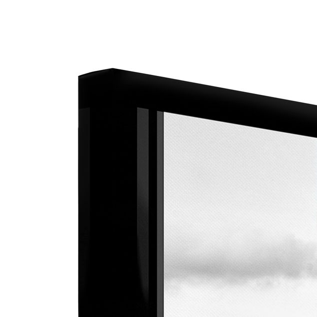 Cuadros modernos Windows Overlooking New York Skyline Black And White