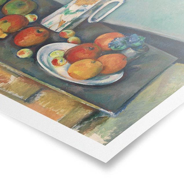 Estilos artísticos Paul Cézanne - Still Life With Milk Jug And Fruit