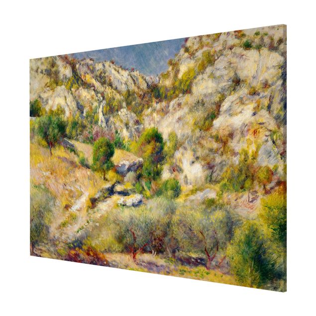 Reproducciones de cuadros Auguste Renoir - Rock At Estaque
