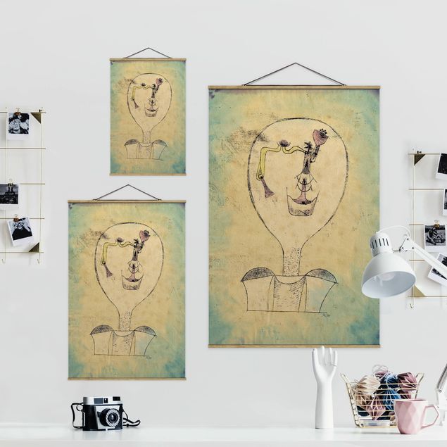Cuadros decorativos modernos Paul Klee - The Bud of the Smile