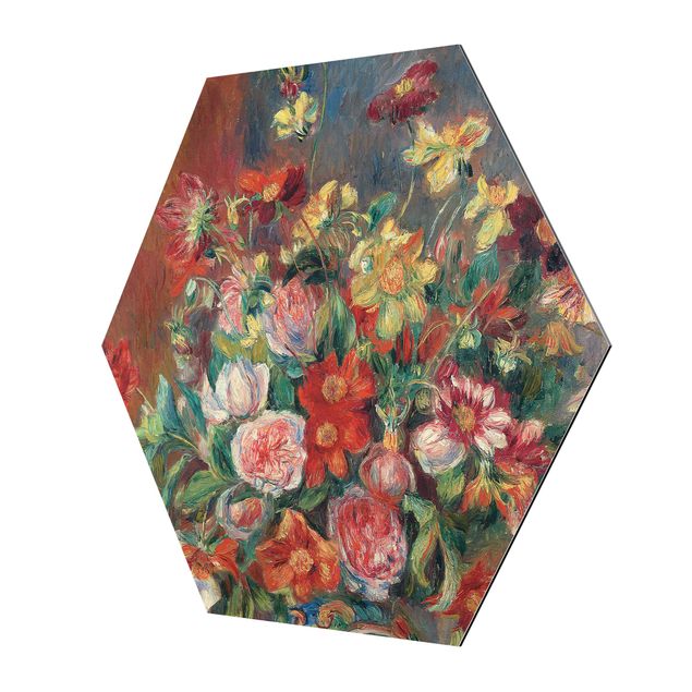 Cuadros flores Auguste Renoir - Flower vase