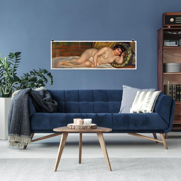 Cuadros famosos Auguste Renoir - Lying female Nude (Gabrielle)