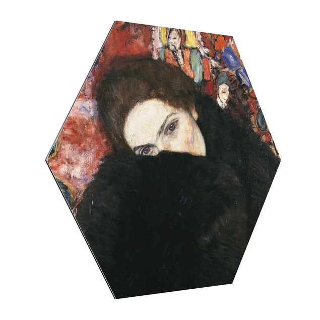 Estilos artísticos Gustav Klimt - Lady With A Muff