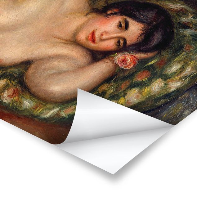 Cuadros de retratos Auguste Renoir - Lying female Nude (Gabrielle)