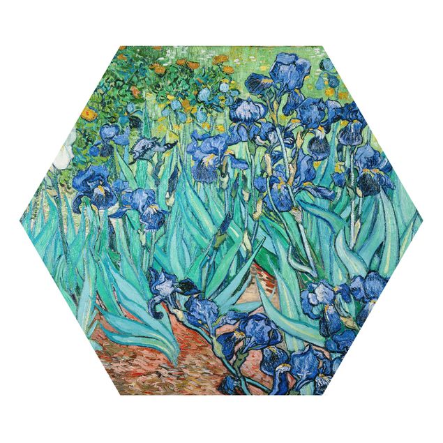 Láminas cuadros famosos Vincent Van Gogh - Iris