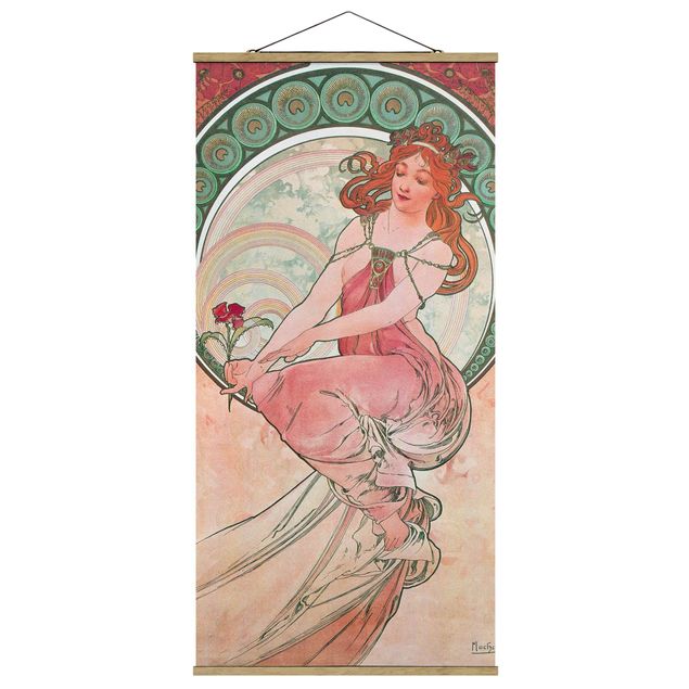 Estilos artísticos Alfons Mucha - Four Arts - Painting