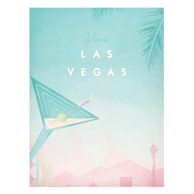 Cuadros arquitectura Travel Poster - Viva Las Vegas