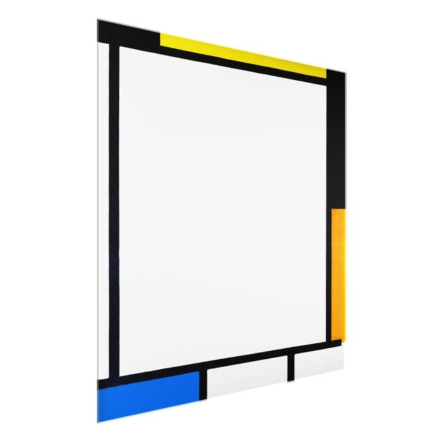 Láminas de cuadros famosos Piet Mondrian - Composition II