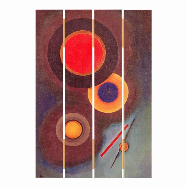 Estilos artísticos Wassily Kandinsky - Circles And Lines