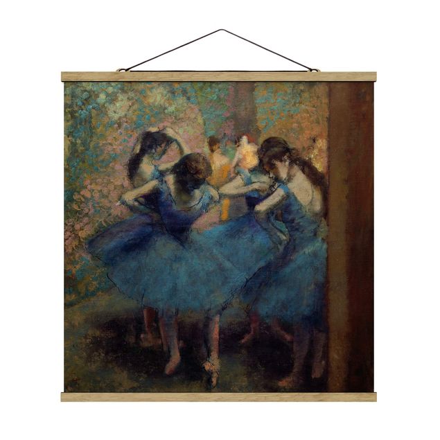 Láminas cuadros famosos Edgar Degas - Blue Dancers