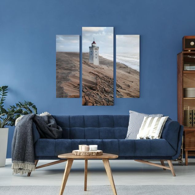 Cuadros de paisajes naturales  Lighthouse In Denmark