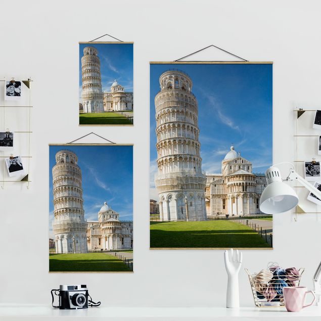 Cuadros en tela The Leaning Tower of Pisa