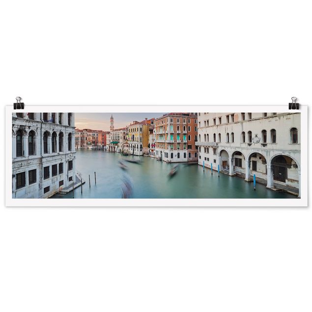 Cuadros ciudades Grand Canal View From The Rialto Bridge Venice